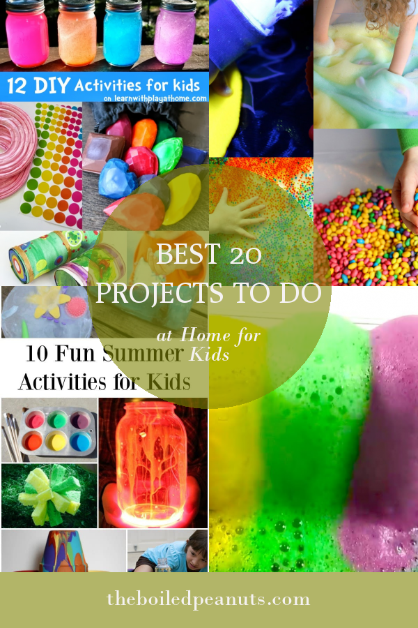 Best 20 Projects To Do At Home For Kids Home Family Style And Art Ideas